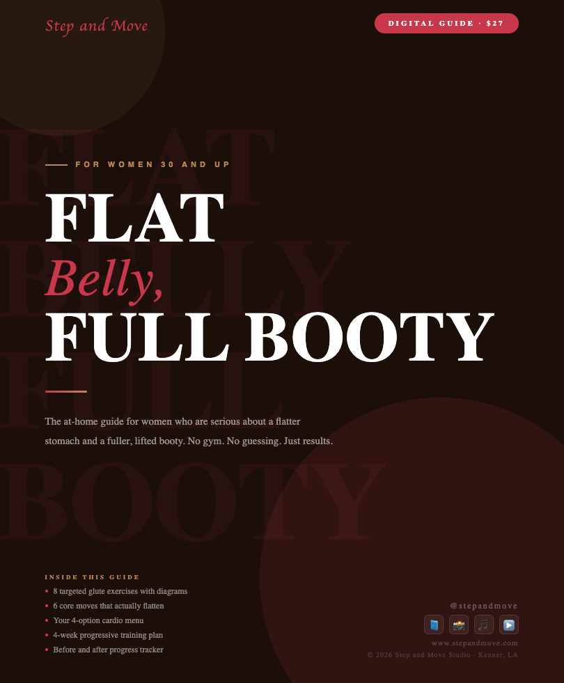 Flat Belly, Full Booty: At-Home Digital Guide