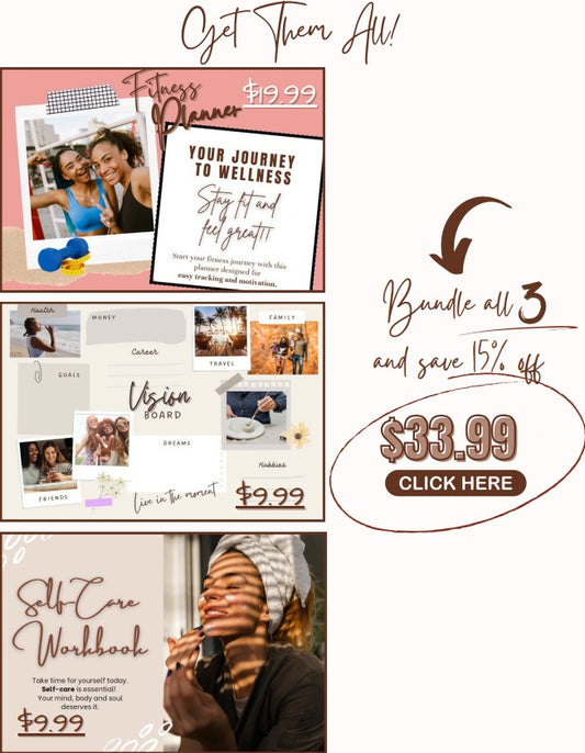 Planner Bundles - Buy all 3 Planners and Save 15%